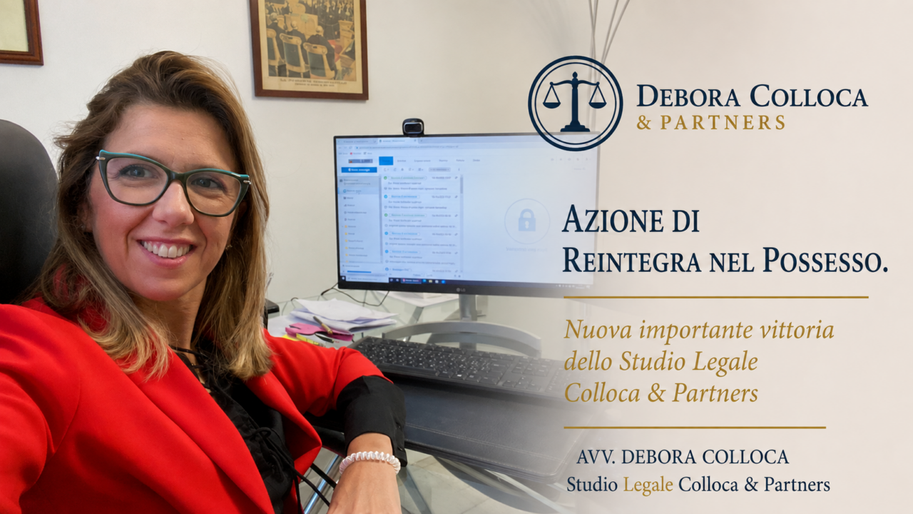 Tutela del possesso e diritto di passaggio: nuova vittoria dello Studio Legale Colloca & Partners